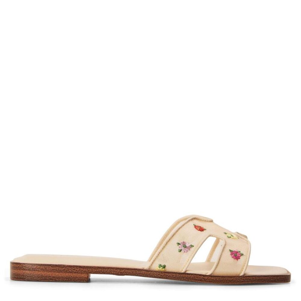 Aldo Womens/Ladies Diamante Flat Sandals / Pink